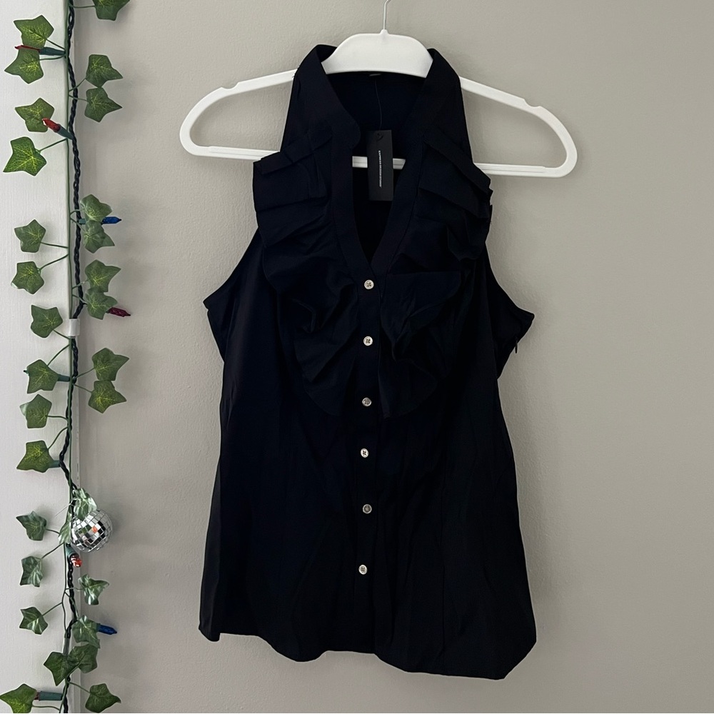 NWT Express Ruffled Tank Blouse